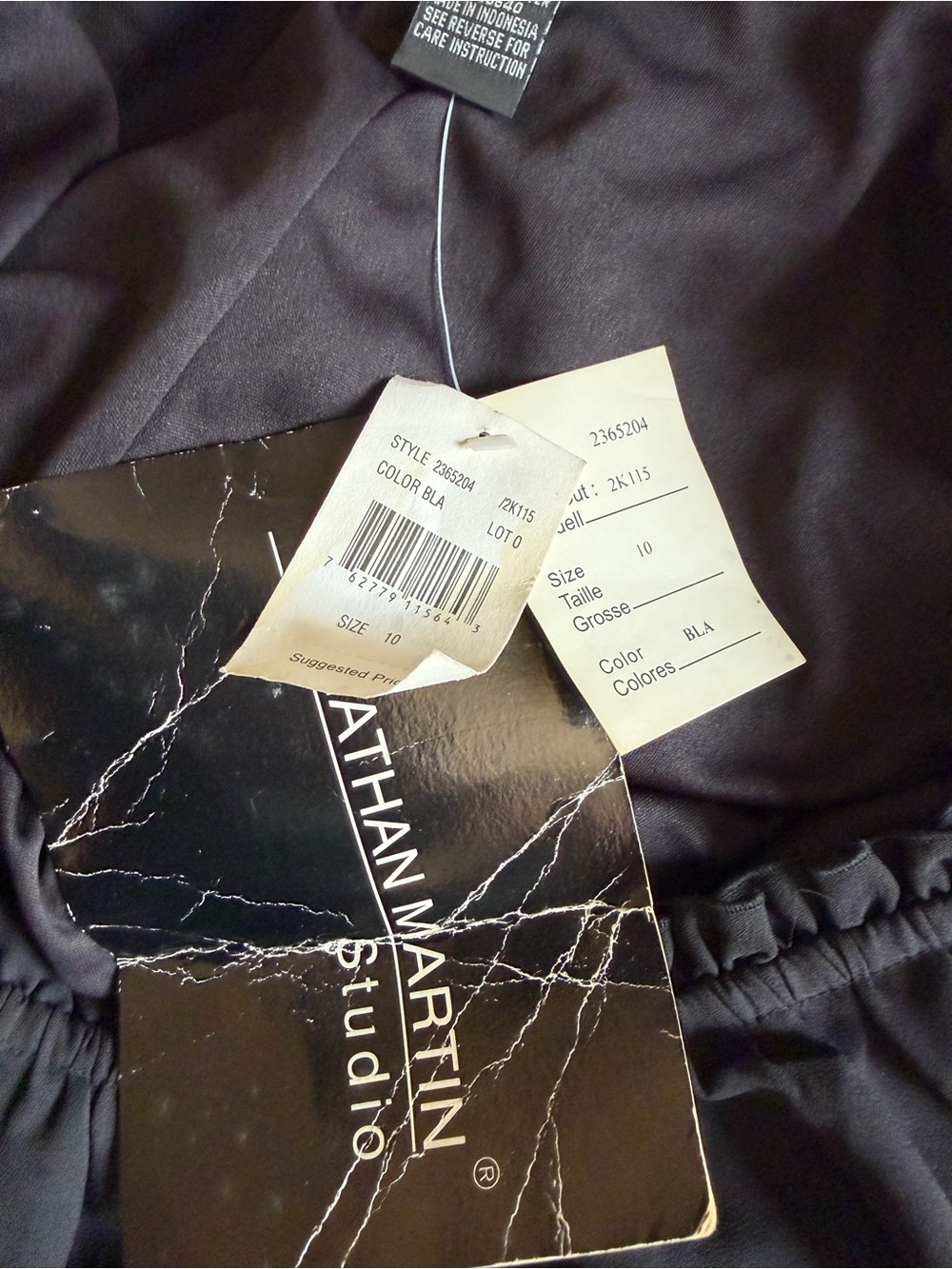jonathan martin Black Ruffle Off-Shoulder Maxi Dress - Picture 6 of 10